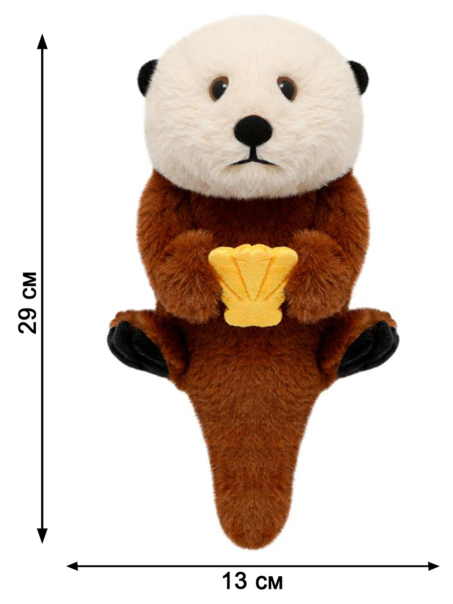 Мягкая игрушка All About Nature выдра - фото 2