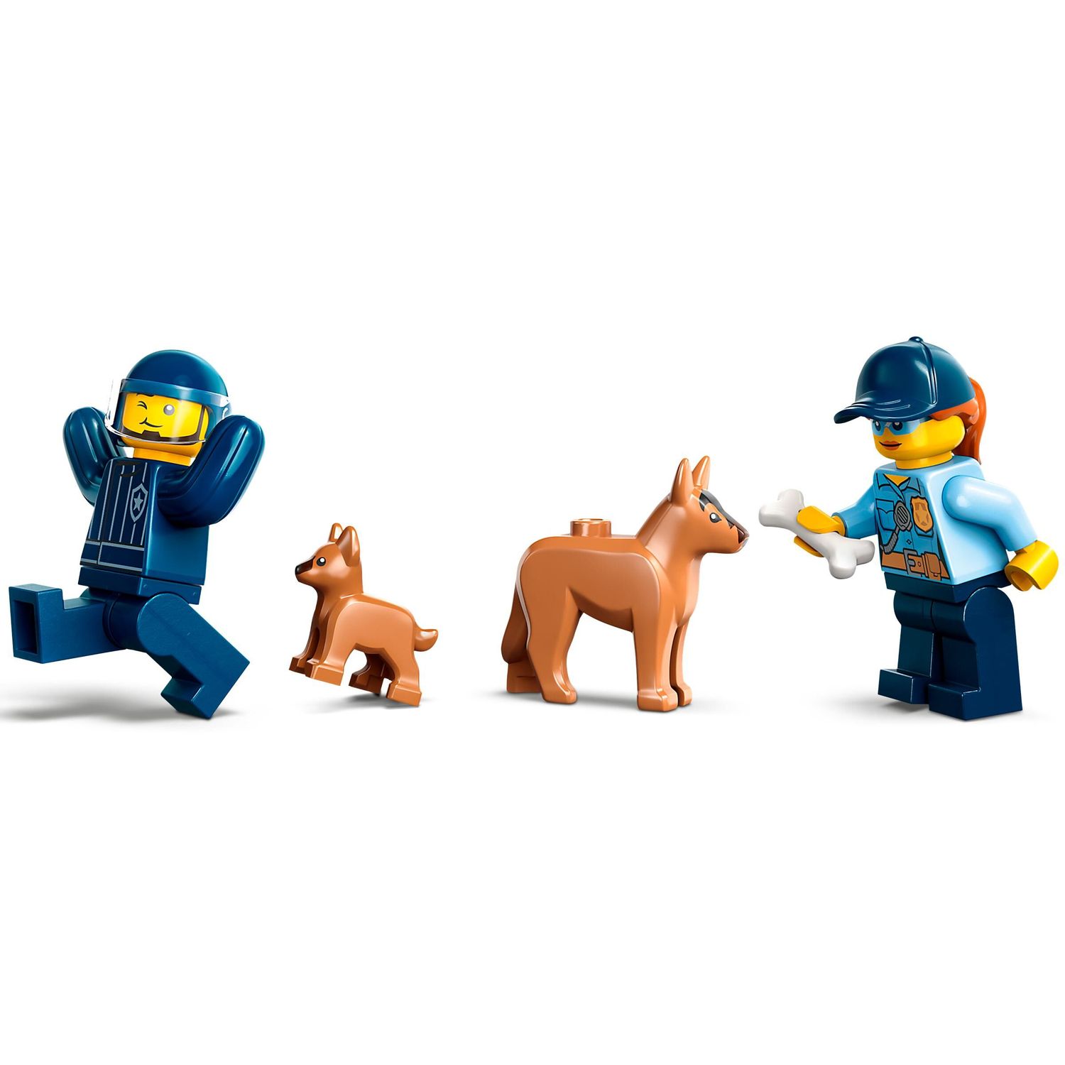 Конструктор LEGO City Дрессировка собак полиции блочный - фото 6
