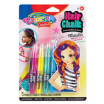 Аквагрим COLORINO Hair Chalk карандаши-мелки 5 цв.