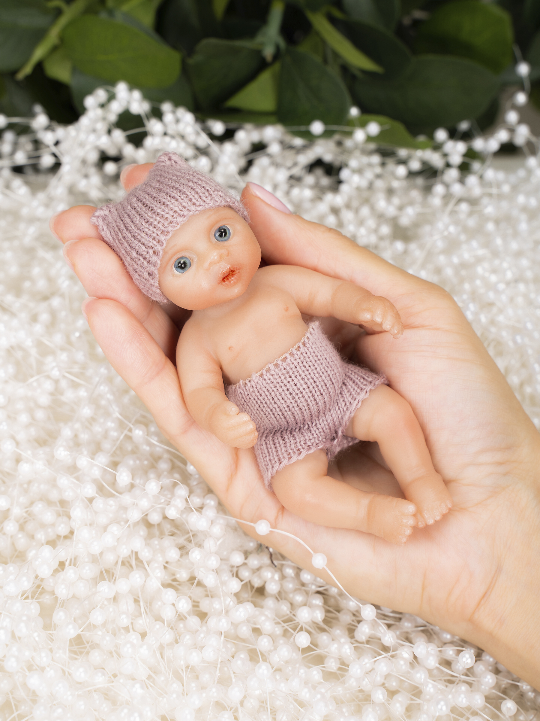 Кукла мини Magic Manufactory Magic baby Пупс сиреневый высота 12 см 4631162180895 - фото 21