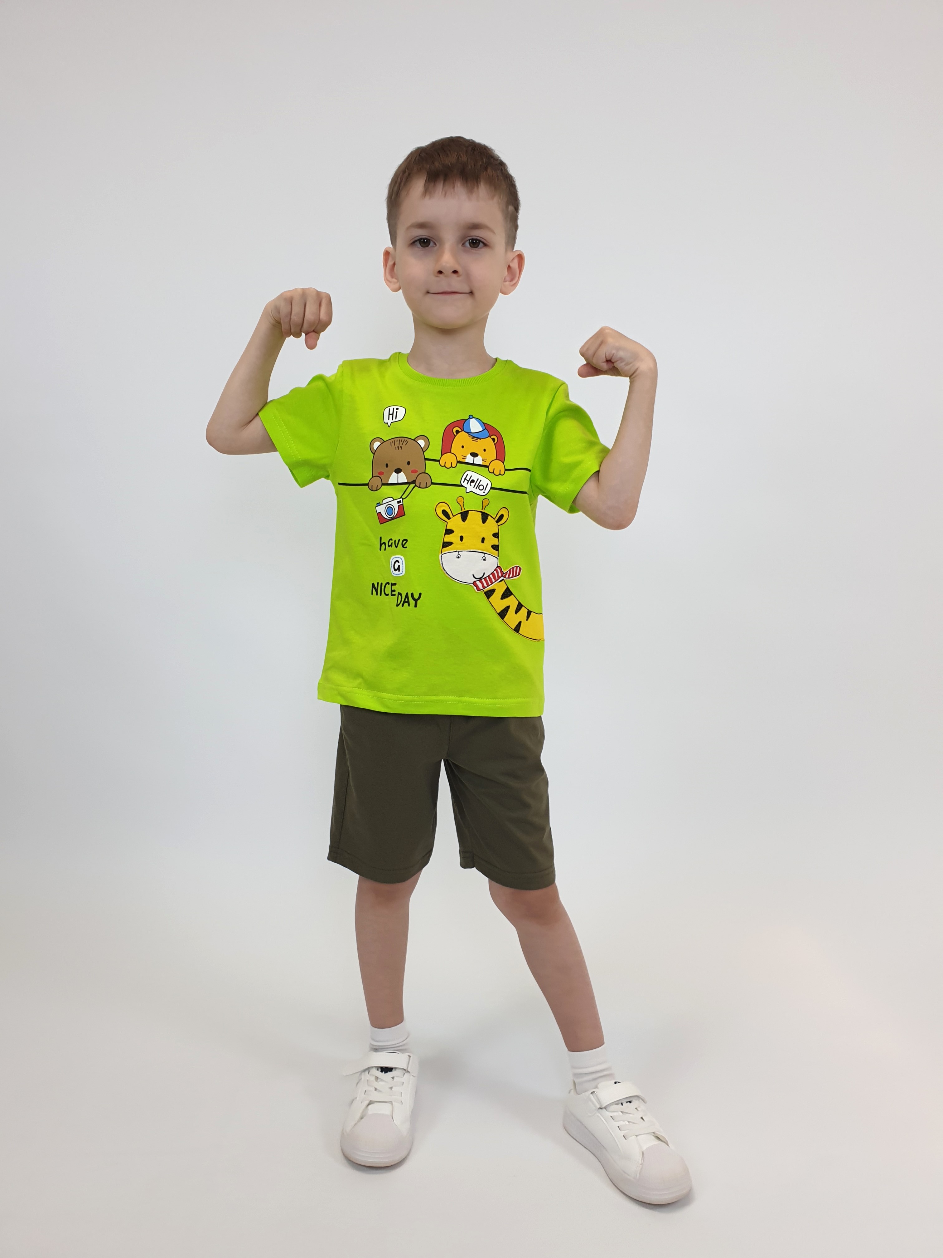 Футболка и шорты Luneva 01-138-3. - фото 4