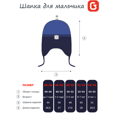 Шапка GUSTI
