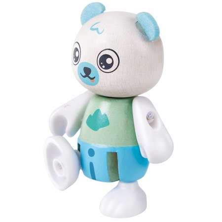 Игровой набор Hape Семья белых медведей