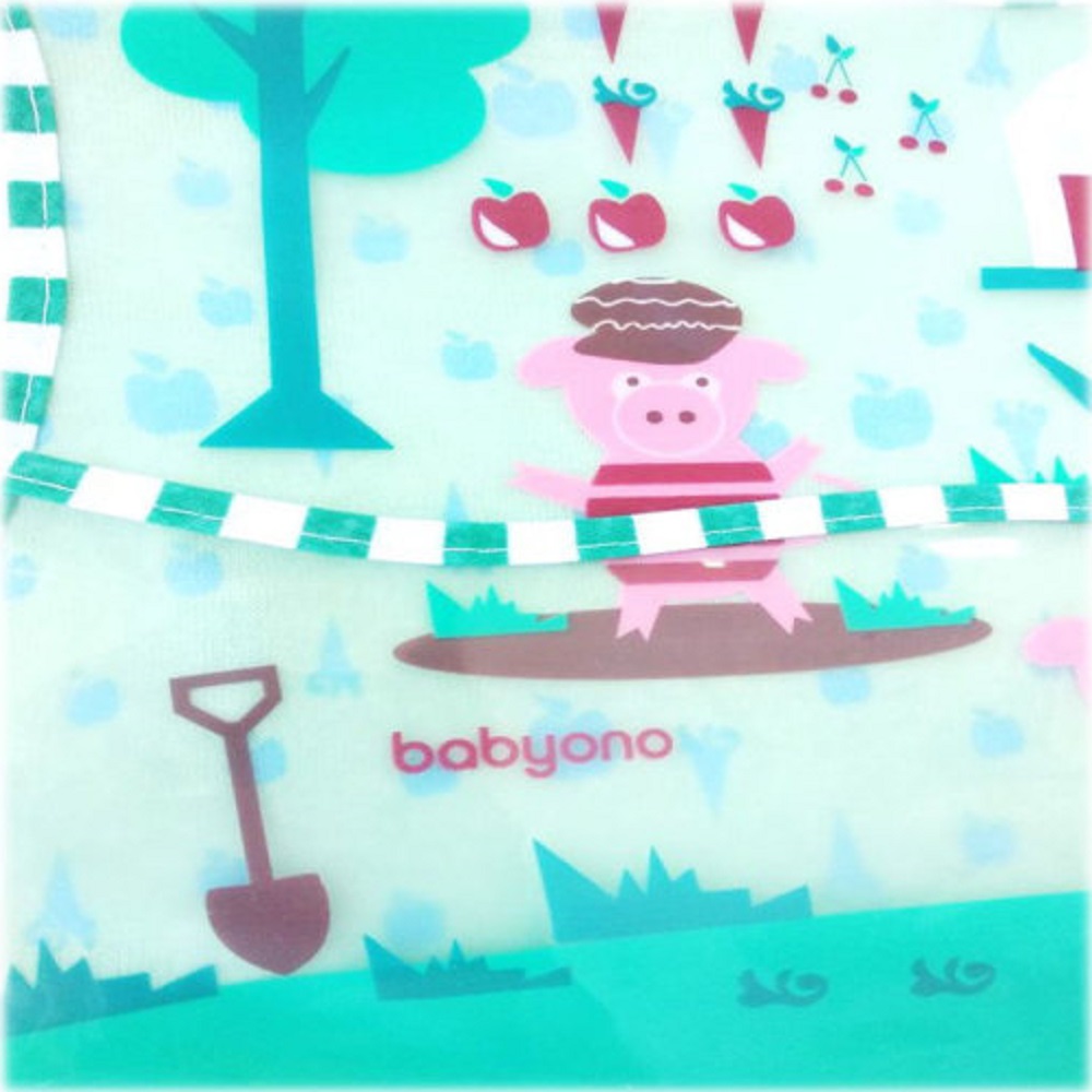Нагрудник Babyono клеенка 1 шт. в ассортименте - фото 2