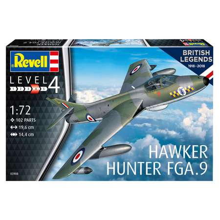 Сборная модель Revell 100 лет RAF: Хокер «Хантер»