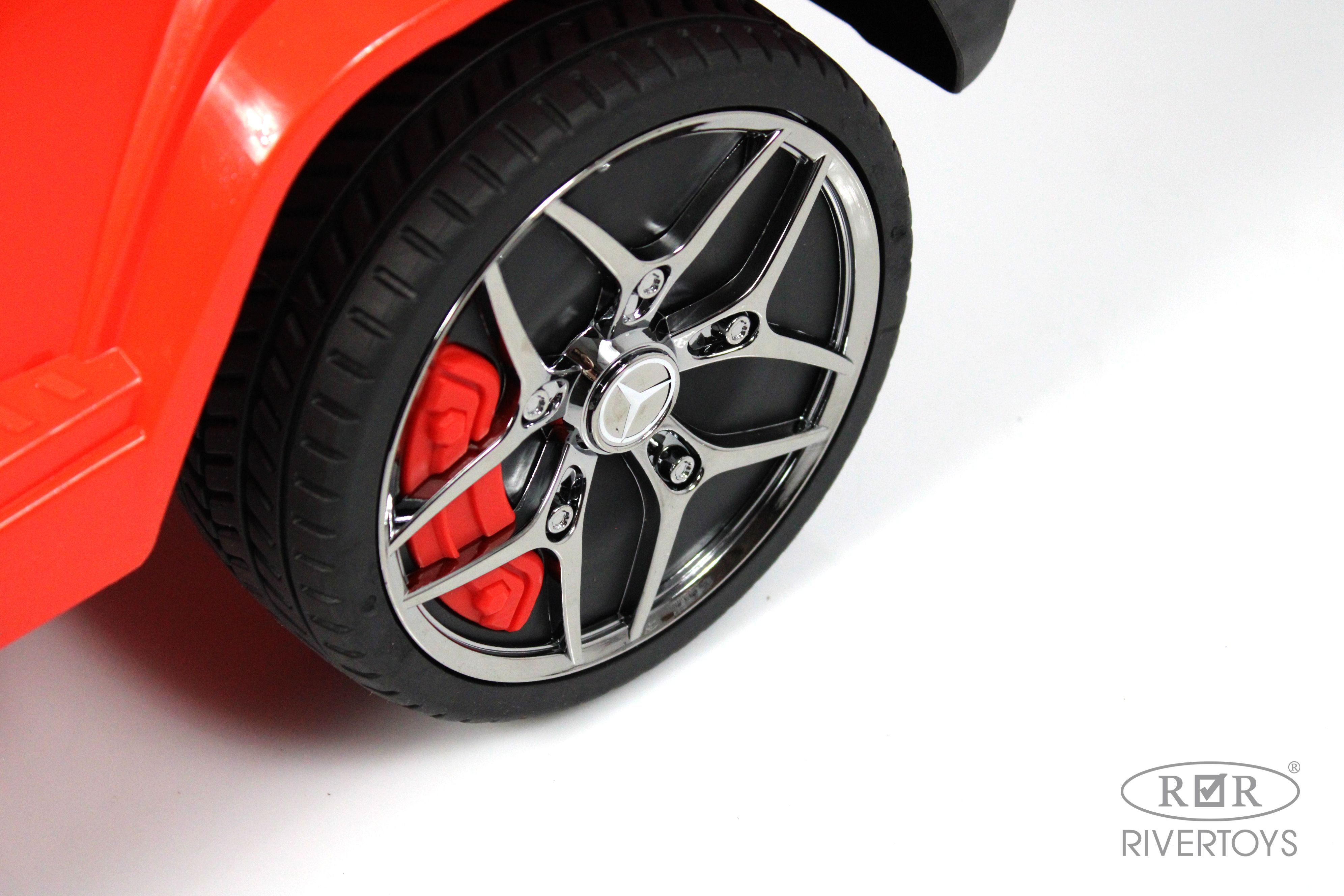 Каталка RIVERTOYS Mercedes-Benz G63 Red Diamond красный - фото 8