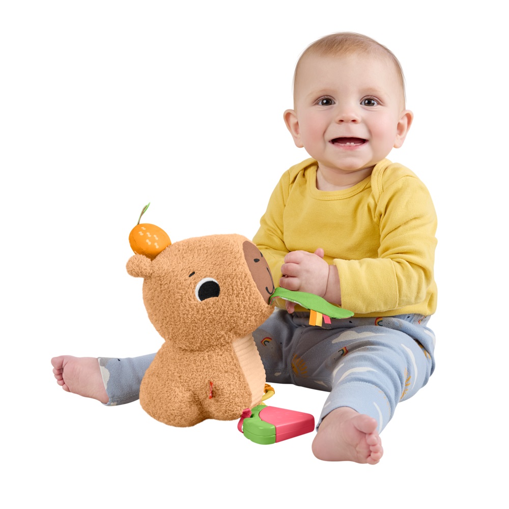 Комфортер Fisher Price Squishy Greedy Capybara - фото 8