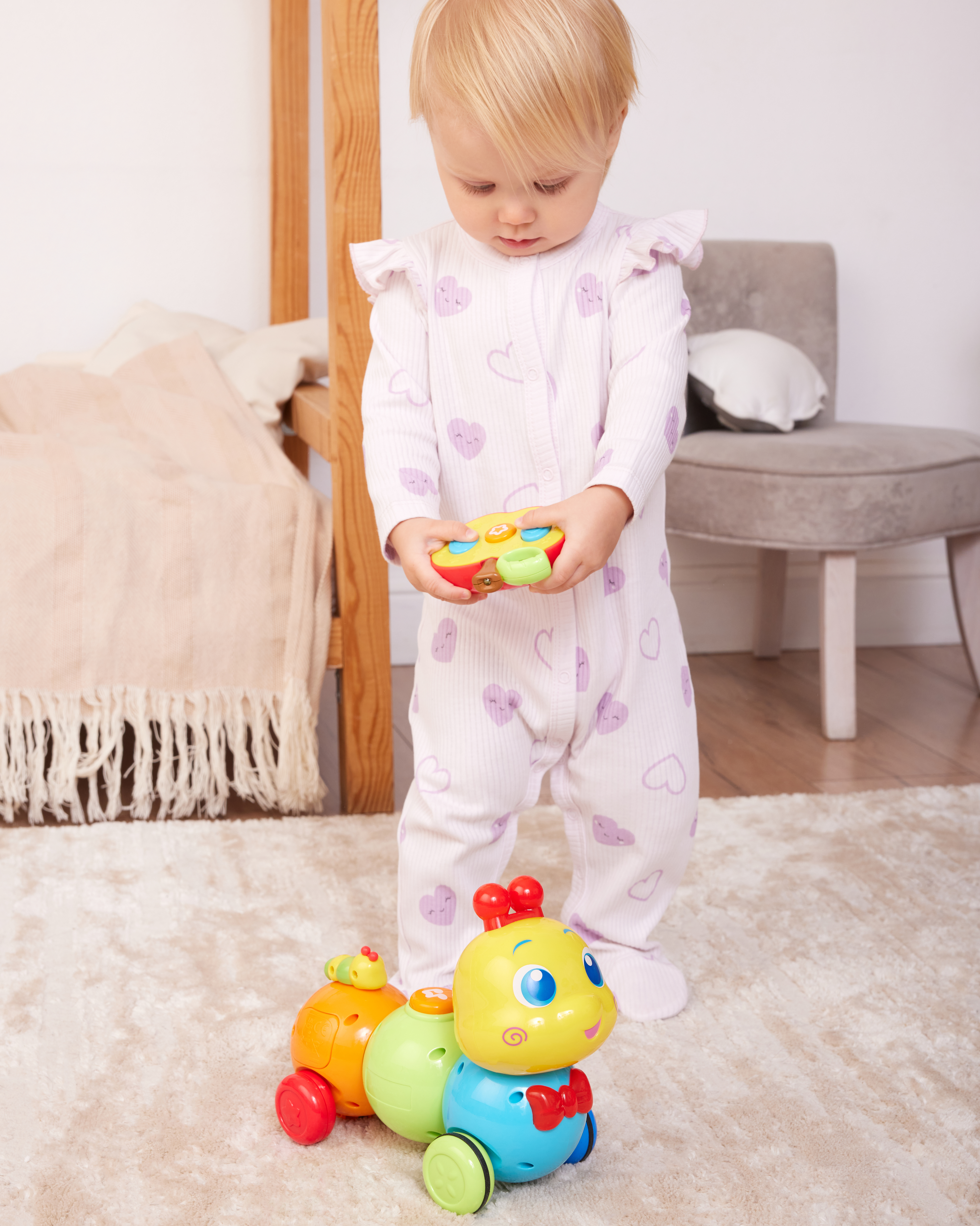 Игрушка BabyGo Забавная гусеница - фото 2