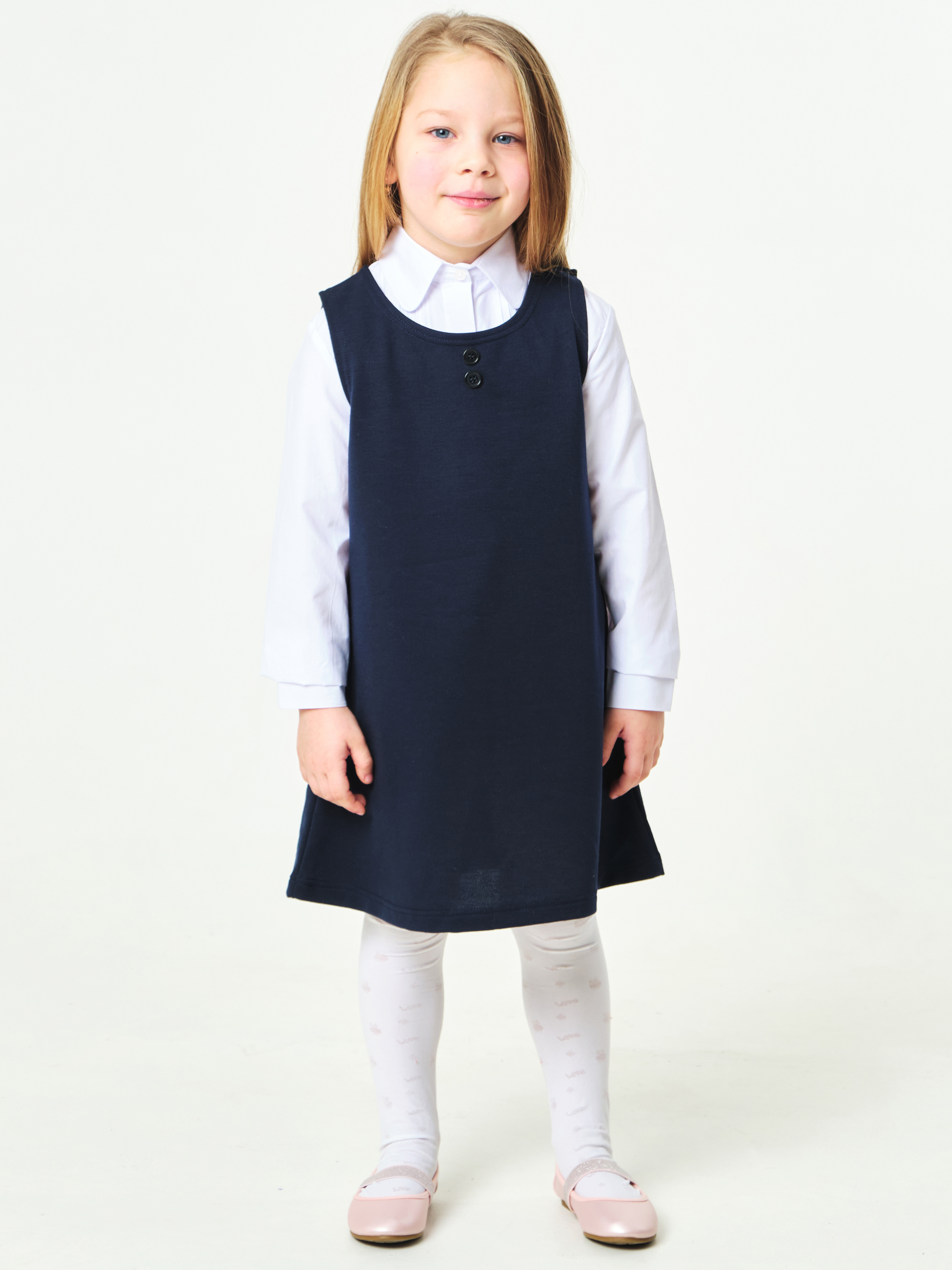 Сарафан АЙАС 16-02-22/синий - фото 1