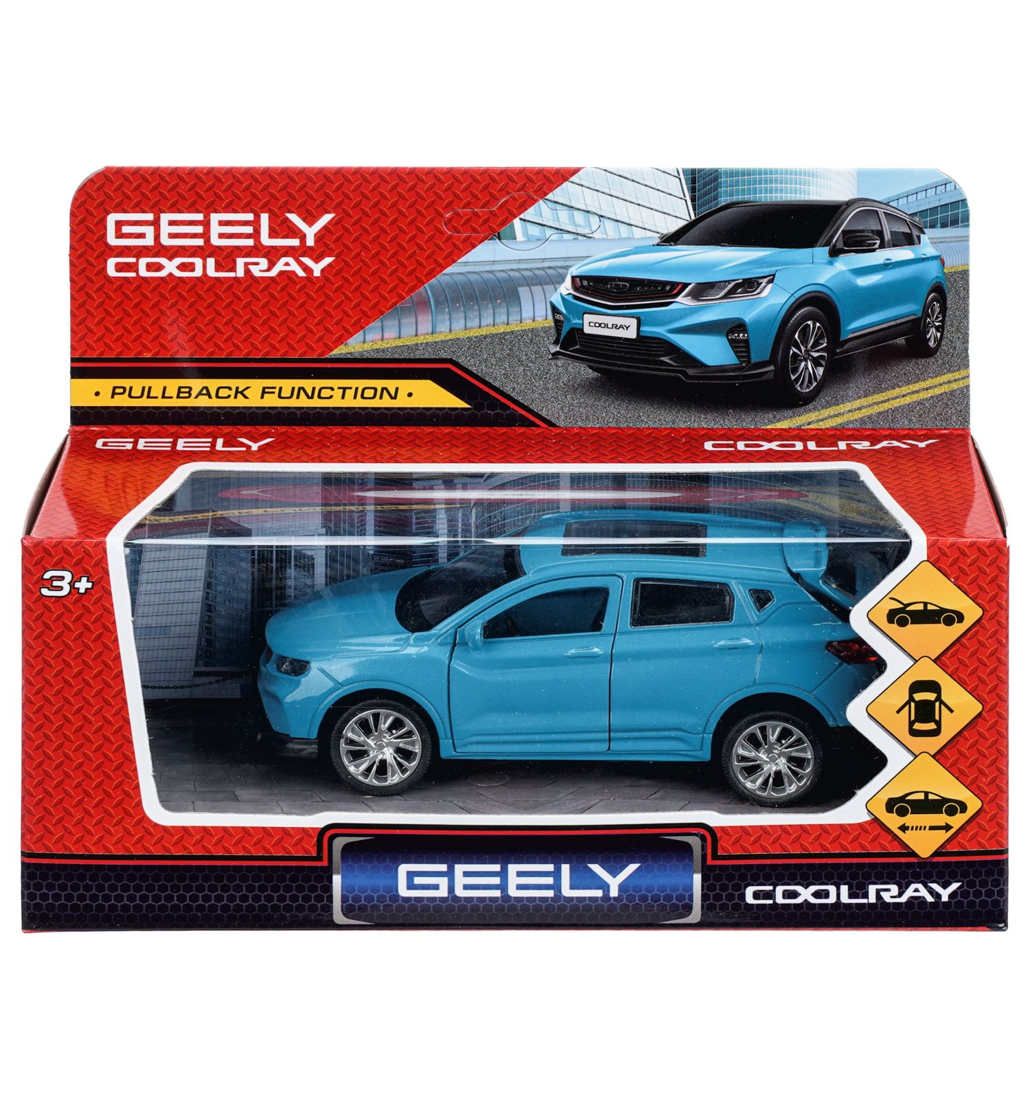 Автомобиль Huada Toys Geely 411666 - фото 8