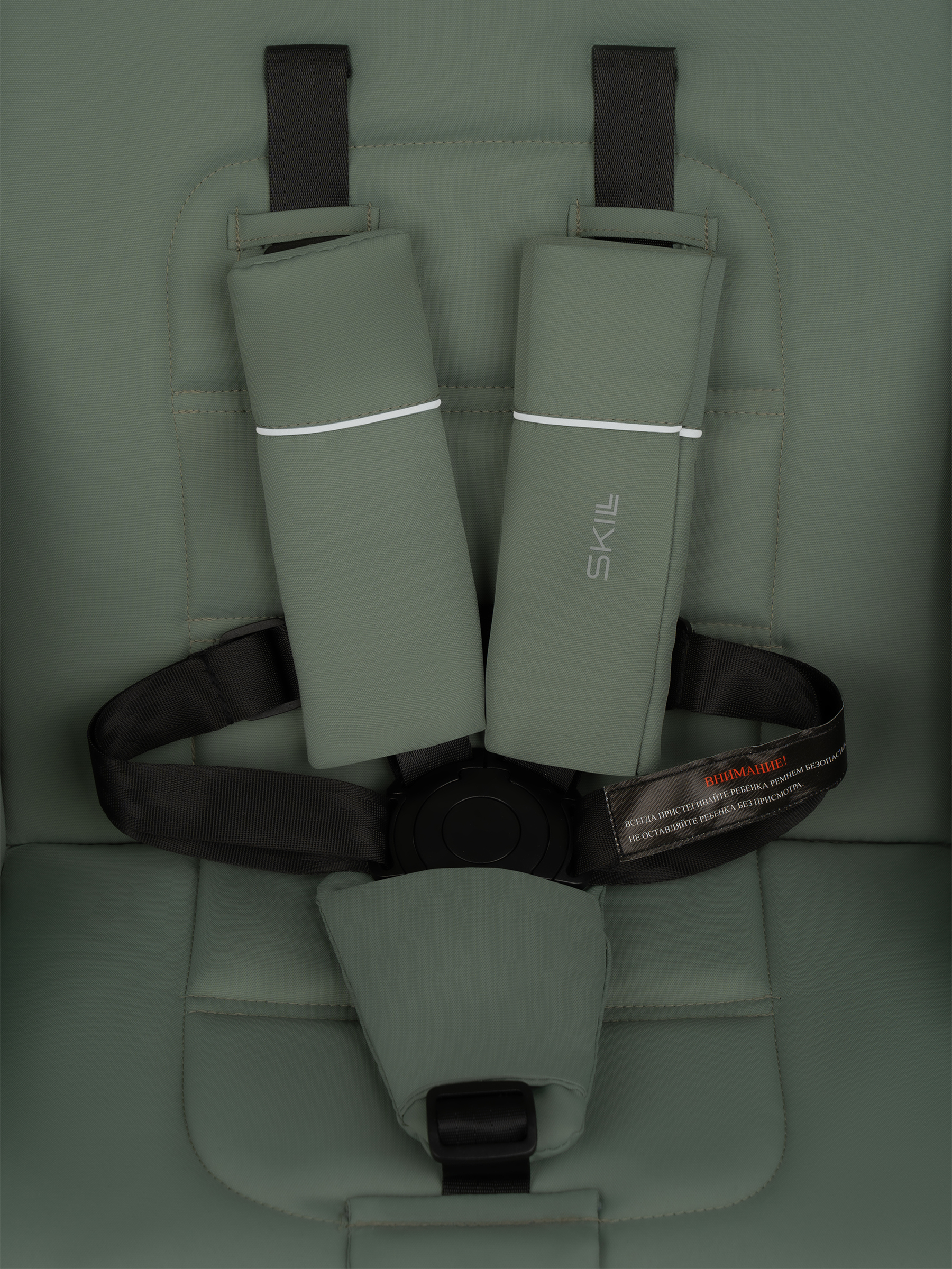 Коляска прогулочная JOVOLA Skill зеленый - фото 26