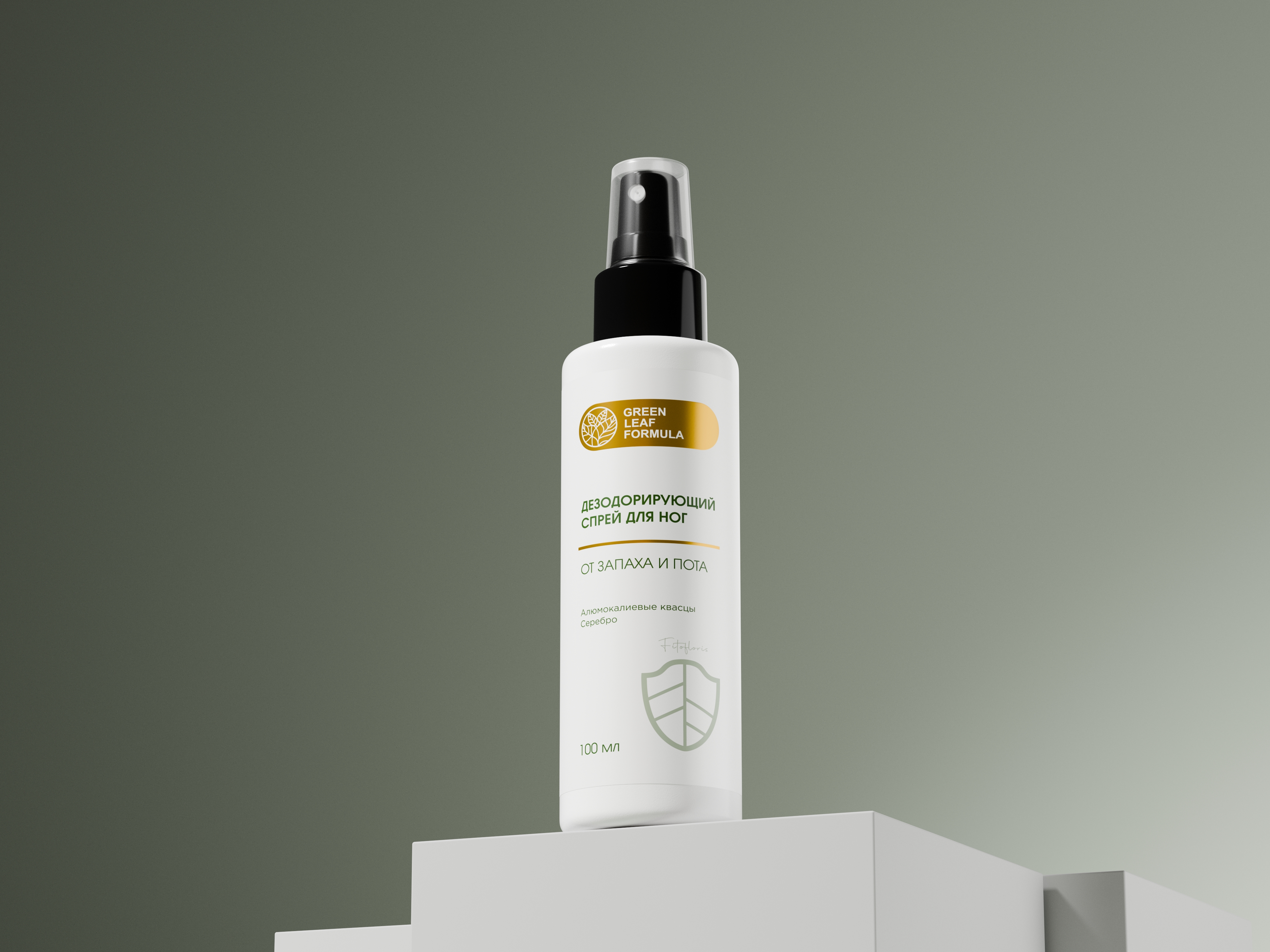Спрей Green Leaf Formula для ног от запаха и пота 100 мл - фото 2