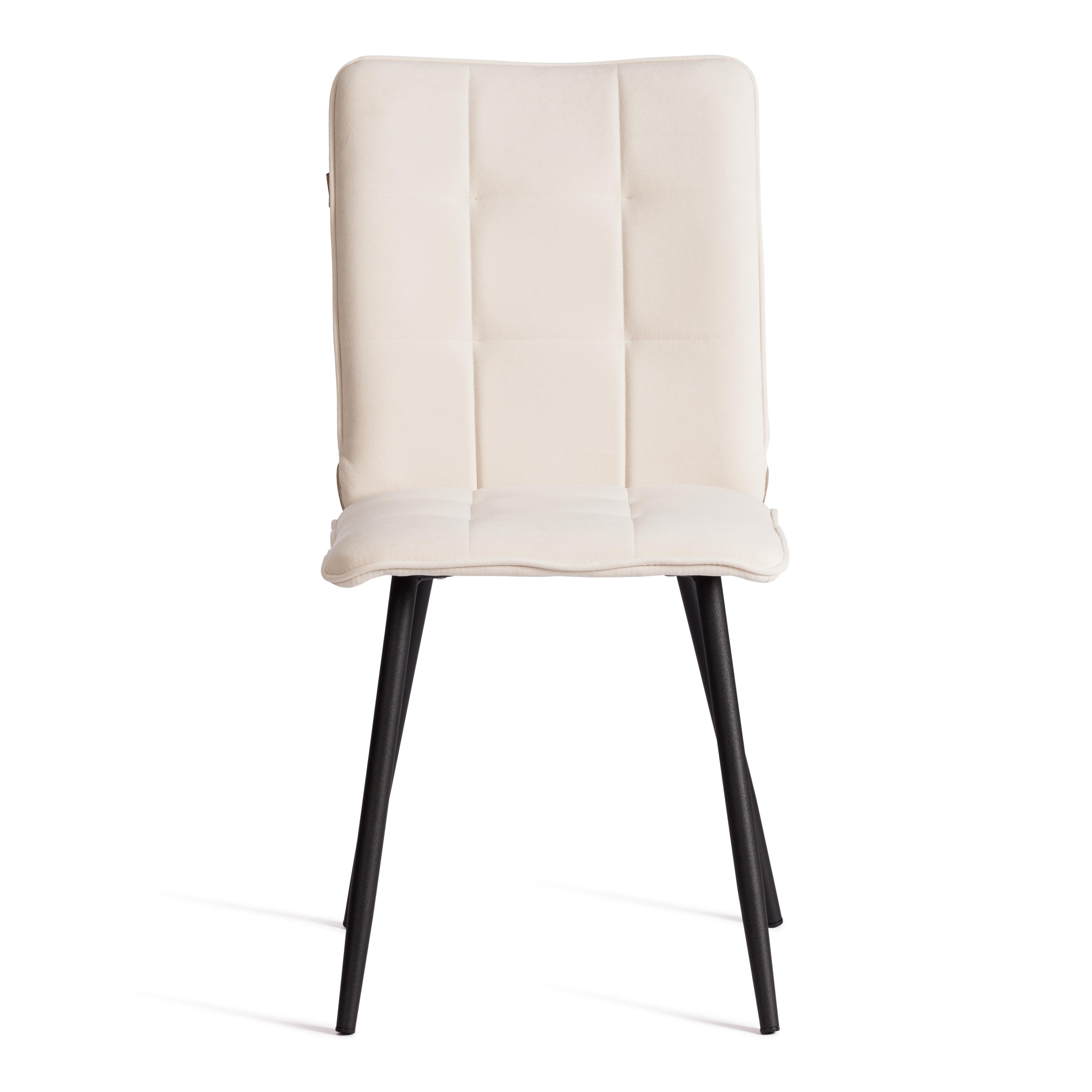 Стул TETCHAIR Bari LT велюр молочный - фото 16