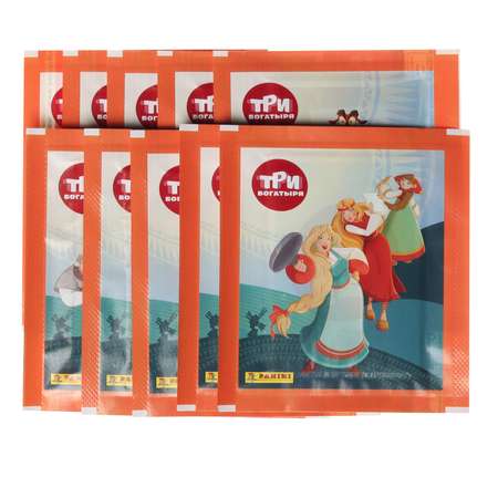 Наклейки Panini Три богатыря 10 шт.
