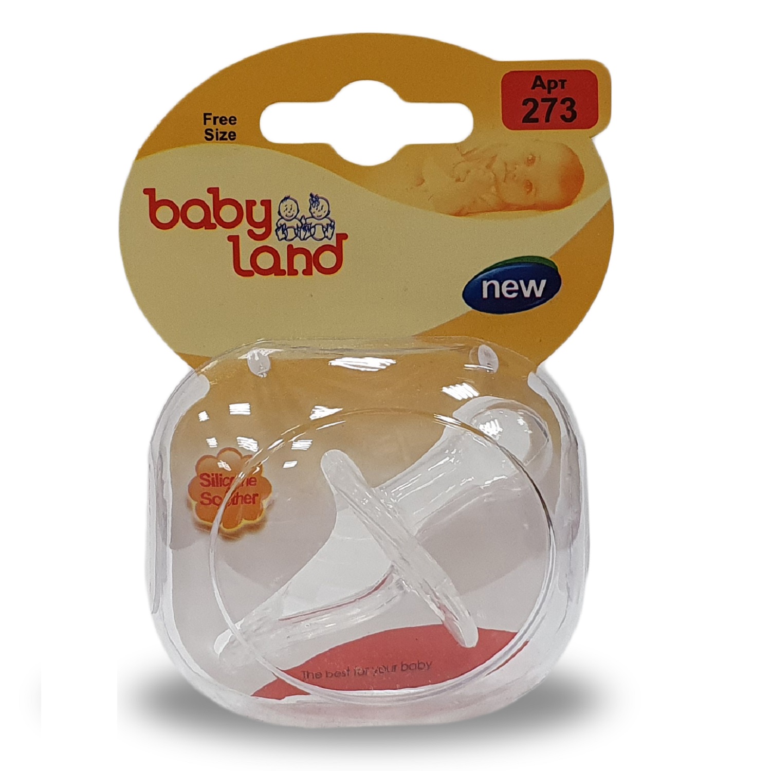 Пустышка Baby Land силикон ортодонтическая от 6 мес. 4 шт. - фото 14