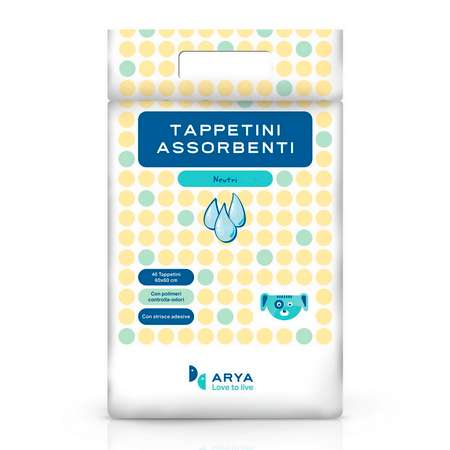 Пеленки впитывающие ARYA Neutri 40 шт 6045/LC