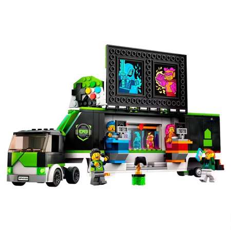 Конструктор LEGO City Игровой турнирный грузовик блочный