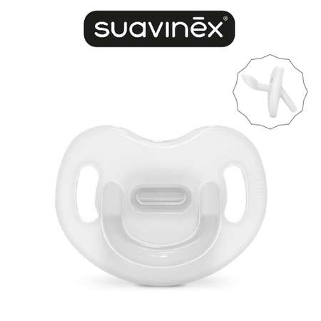 Пустышка Suavinex силикон анатомическая от 6 мес.