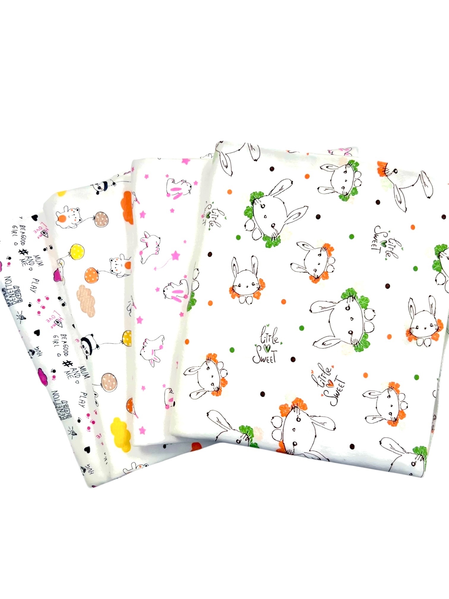 Пелёнка Софьюшка трикотаж 4 шт. - фото 1