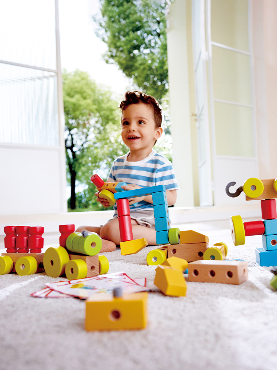 Конструктор Hape 38 дет. - фото 1