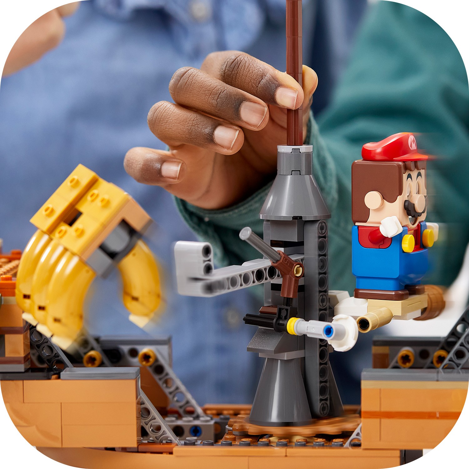 Конструктор LEGO Super Mario Летучий корабль Боузера - фото 12