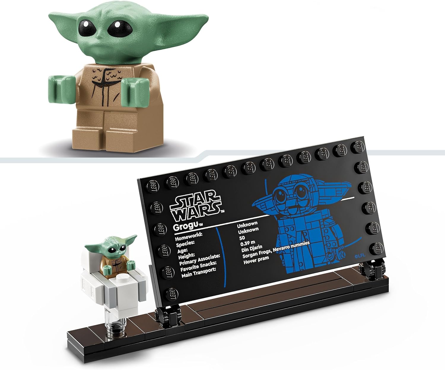 Конструктор LEGO Star Wars Грогу в летающей коляске 1048 дет. - фото 5