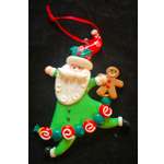 Украшение ёлочное Магия праздника NY18/040 Украшение ёлочное из полимеров:Фигурка Дед Мороз 12-10 cm, матовый