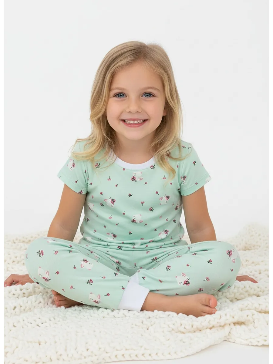 Пижама Linas baby 1682-11 Ментол - фото 2