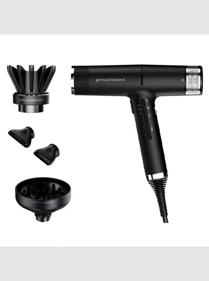 Фен GA.MA IQ2 Perfetto PH6075 Oxy-Active Black - фото 1