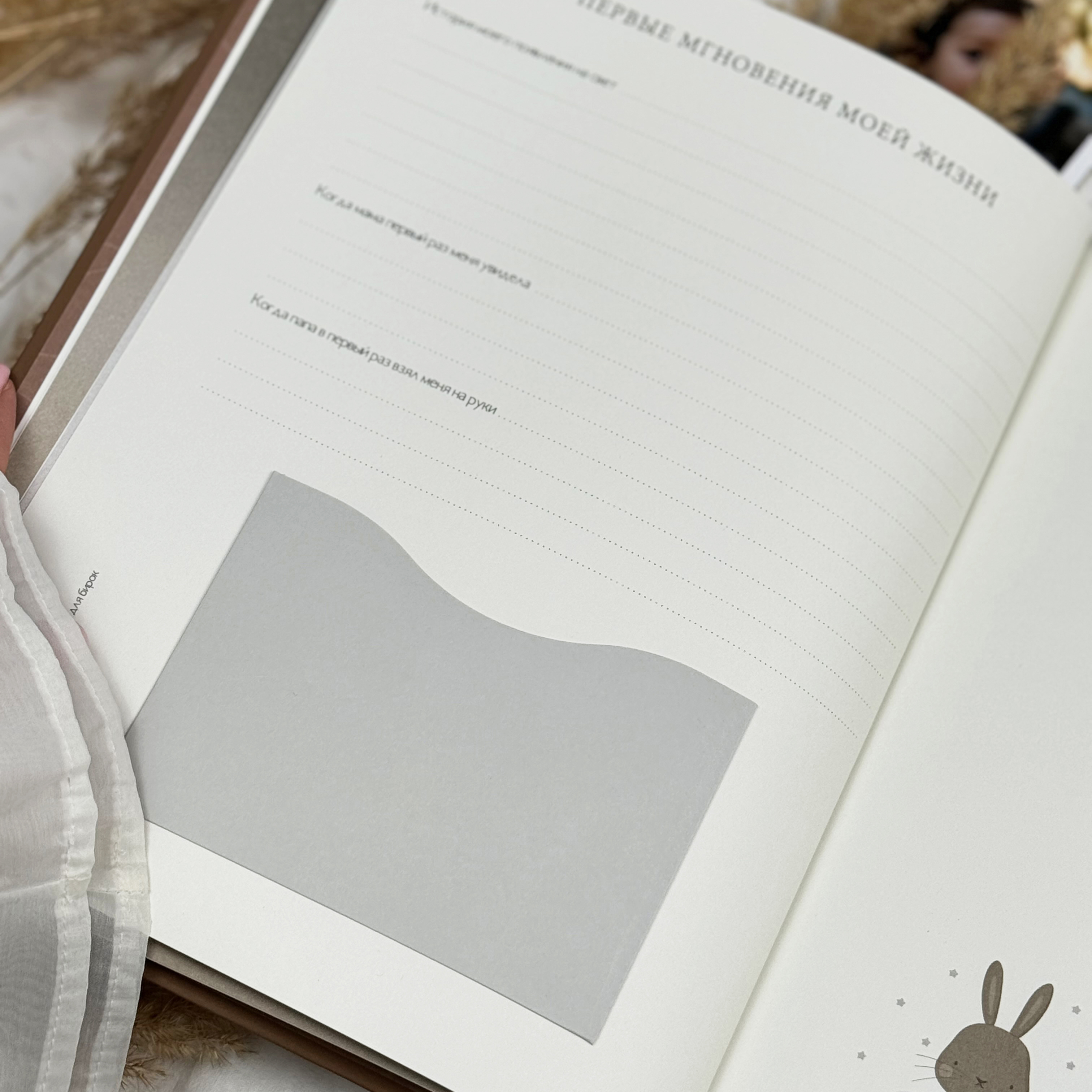 Альбом для новорожденных Amabook Голубое небо - фото 12