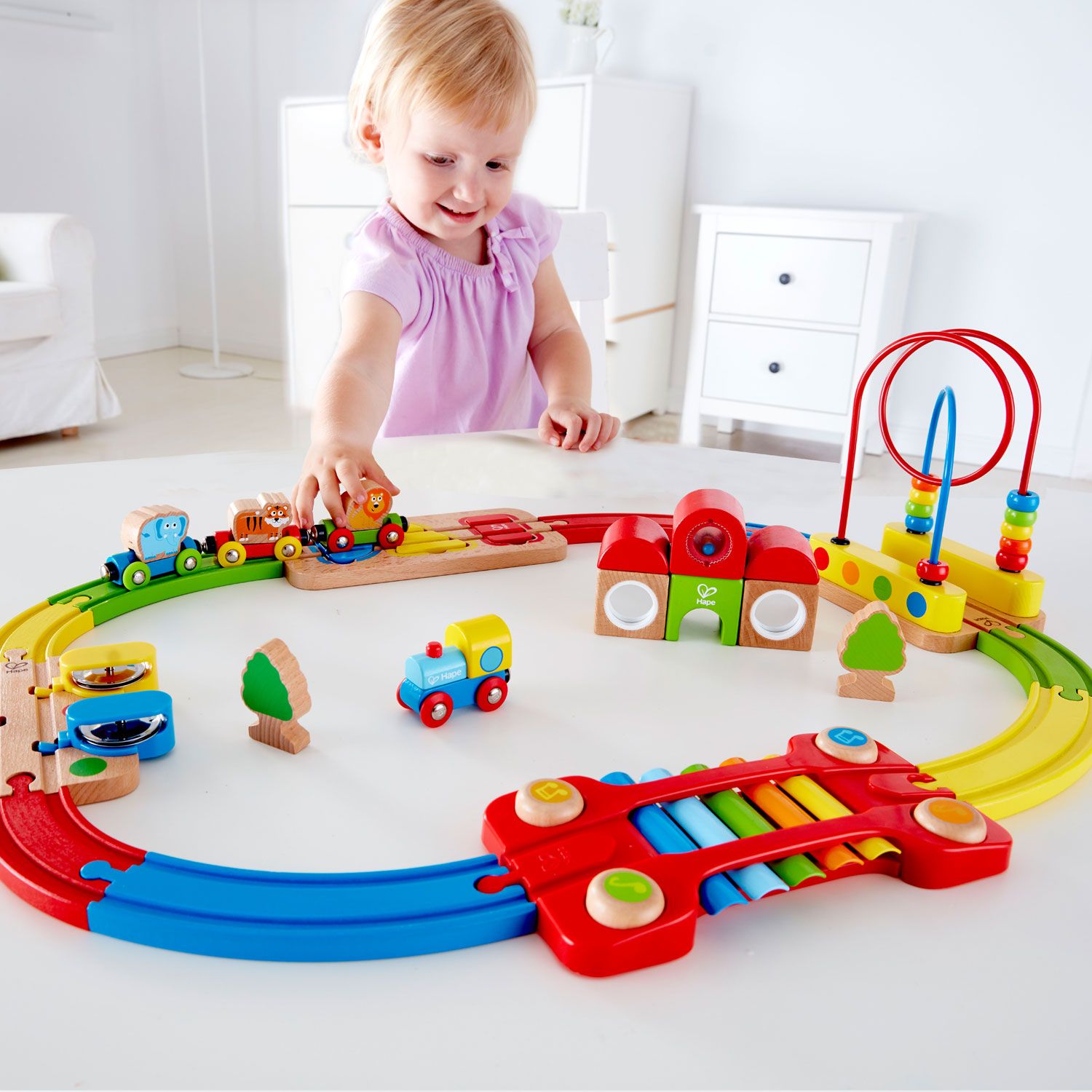 Развивающая железная дорога Hape E3826_HP - фото 1