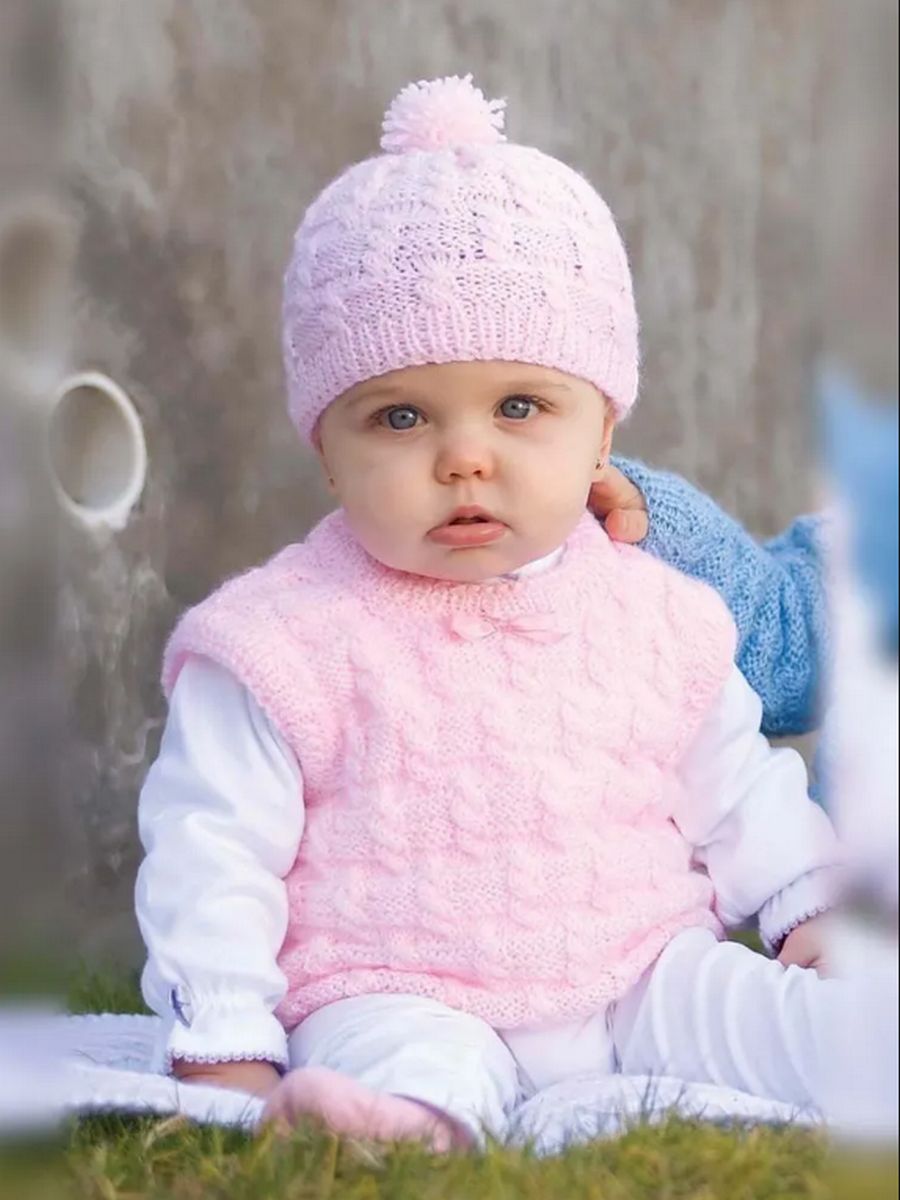 Пряжа для вязания Alize sekerim bebe 100 гр 320 м акрил для мягких игрушек 141 василек 5 мотков - фото 9