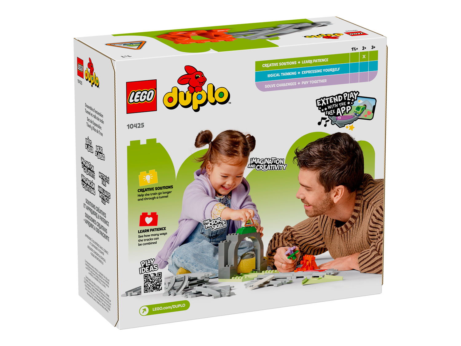 Конструктор LEGO DUPLO Железнодорожный туннель 10425 20 дет. - фото 8
