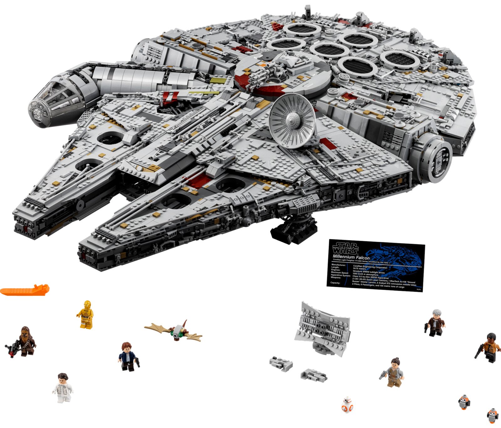 Конструктор LEGO Star Wars Сокол Тысячелетия 75192 191 дет. - фото 1