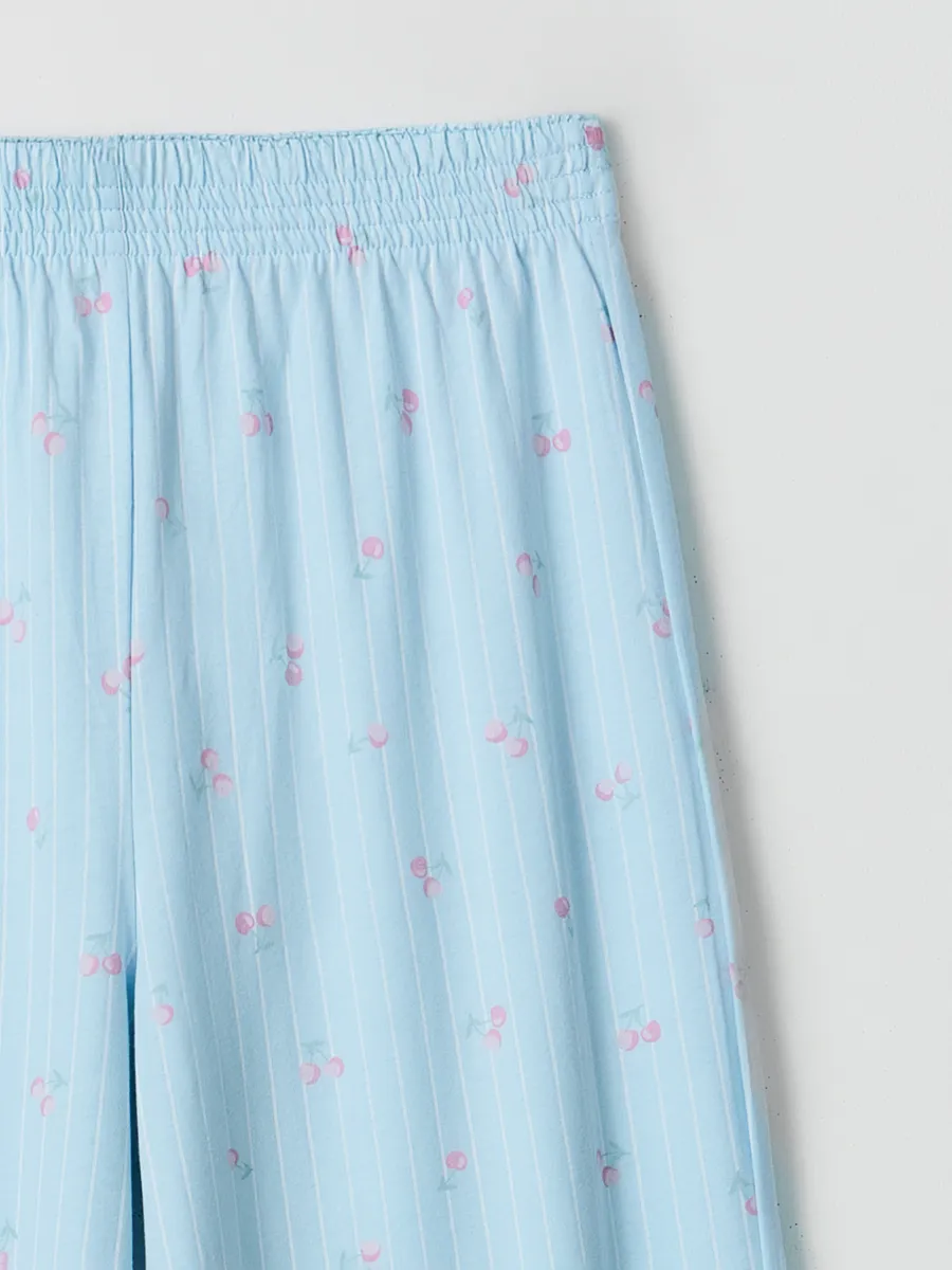 Пижама Mark Formelle (Марк Формэль) 592649/голубое небо +вишенки на голубой полоске - фото 10