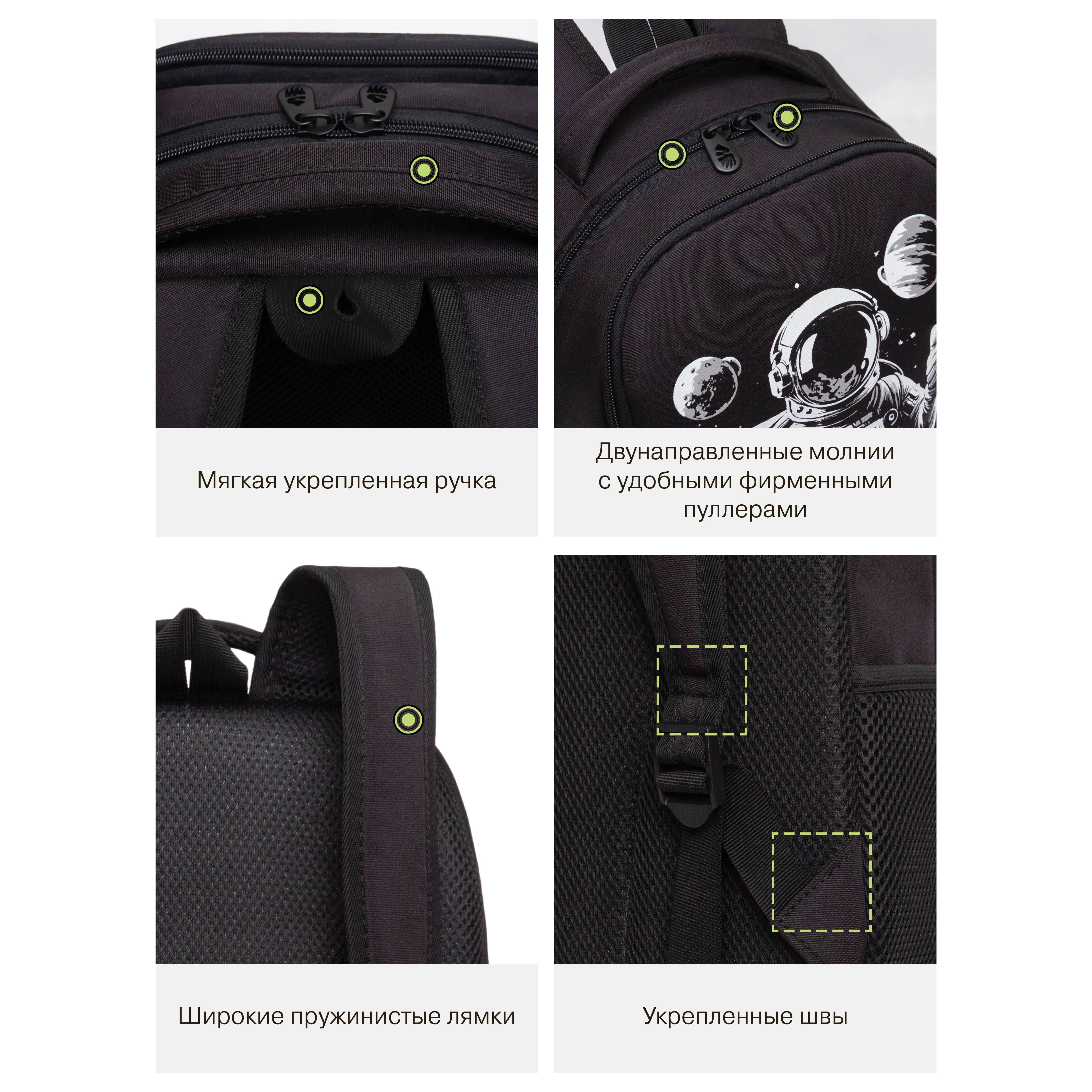 Рюкзак Grizzly Космонавт - фото 12