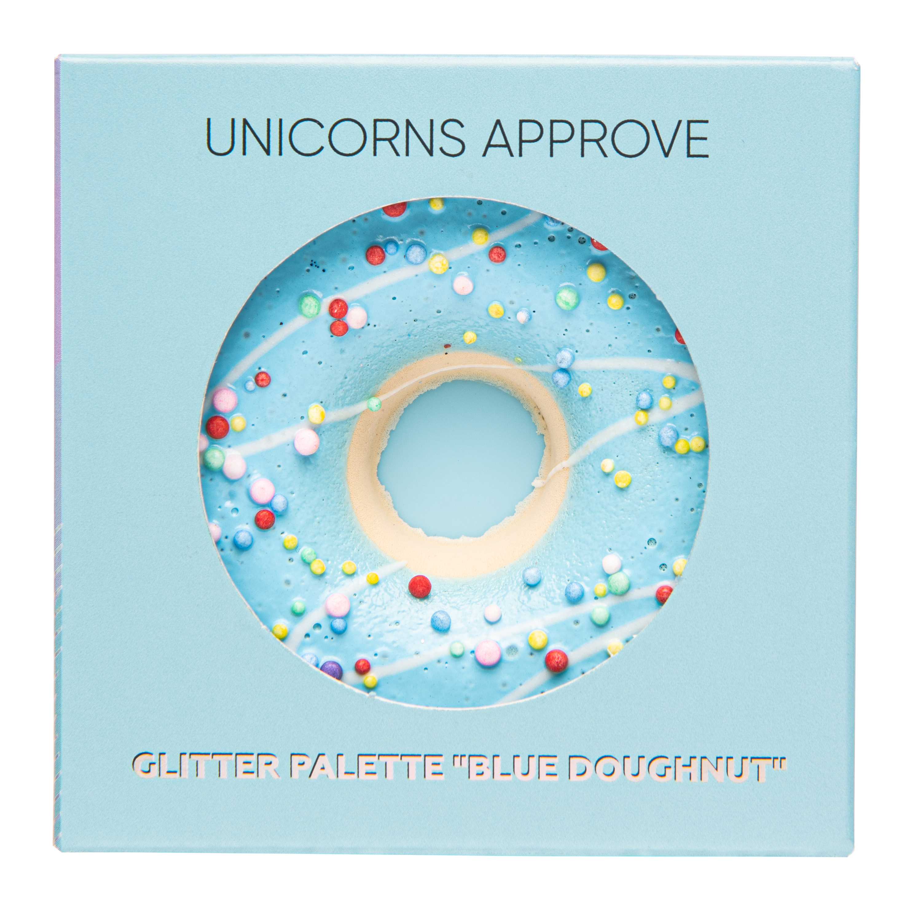 Палетка глиттеров UNICORNS APPROVE Blue Doughnut 4.25г LTA022132 - фото 2