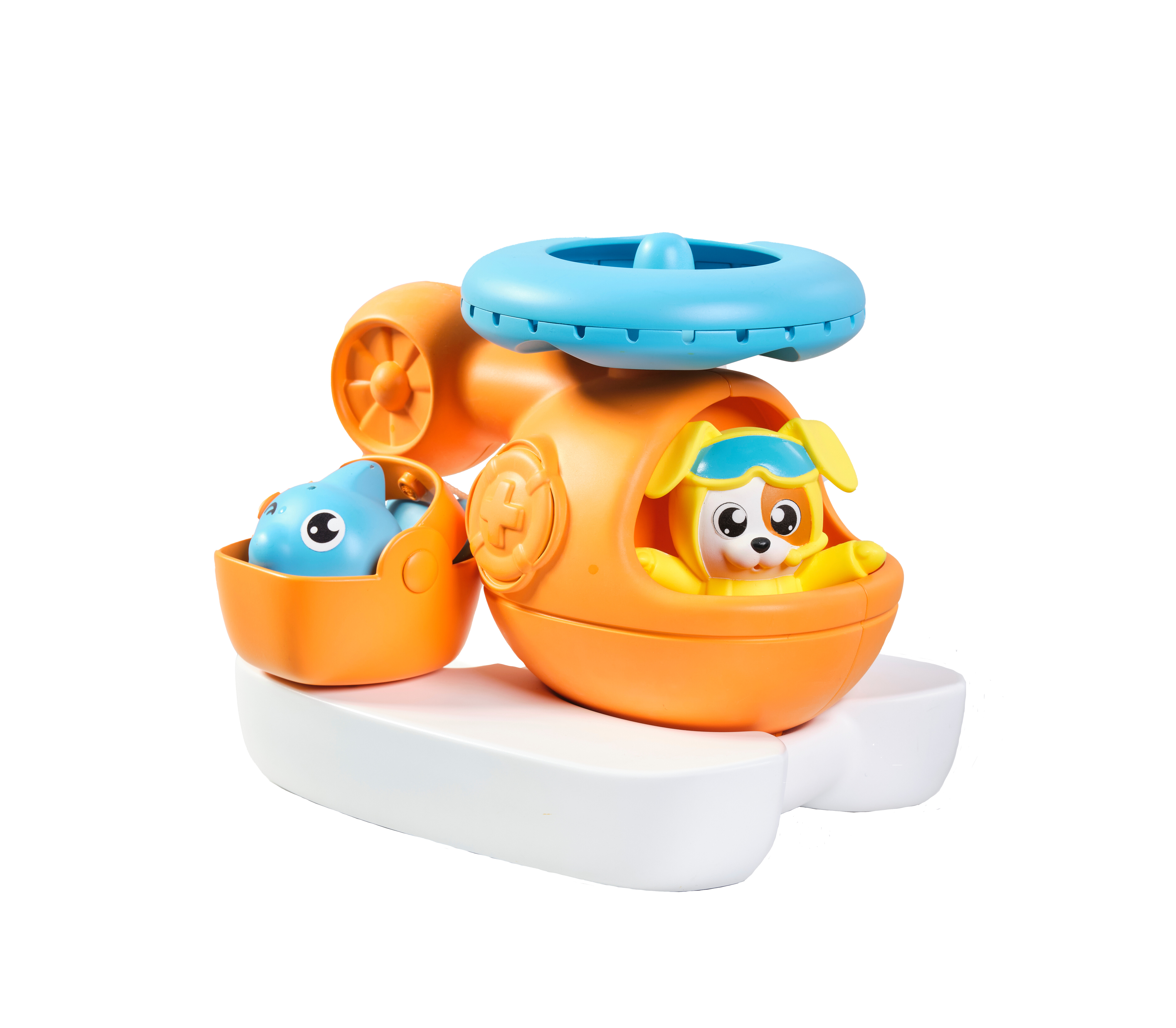 Набор для ванны Tomy Вертолет E73305C Tomy - фото 7