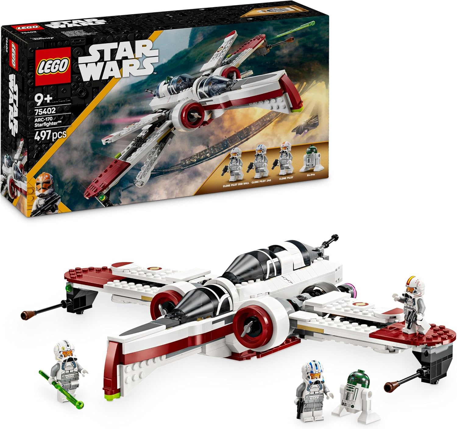 Конструктор LEGO Star Wars Истребитель Starfighter блочный - фото 1