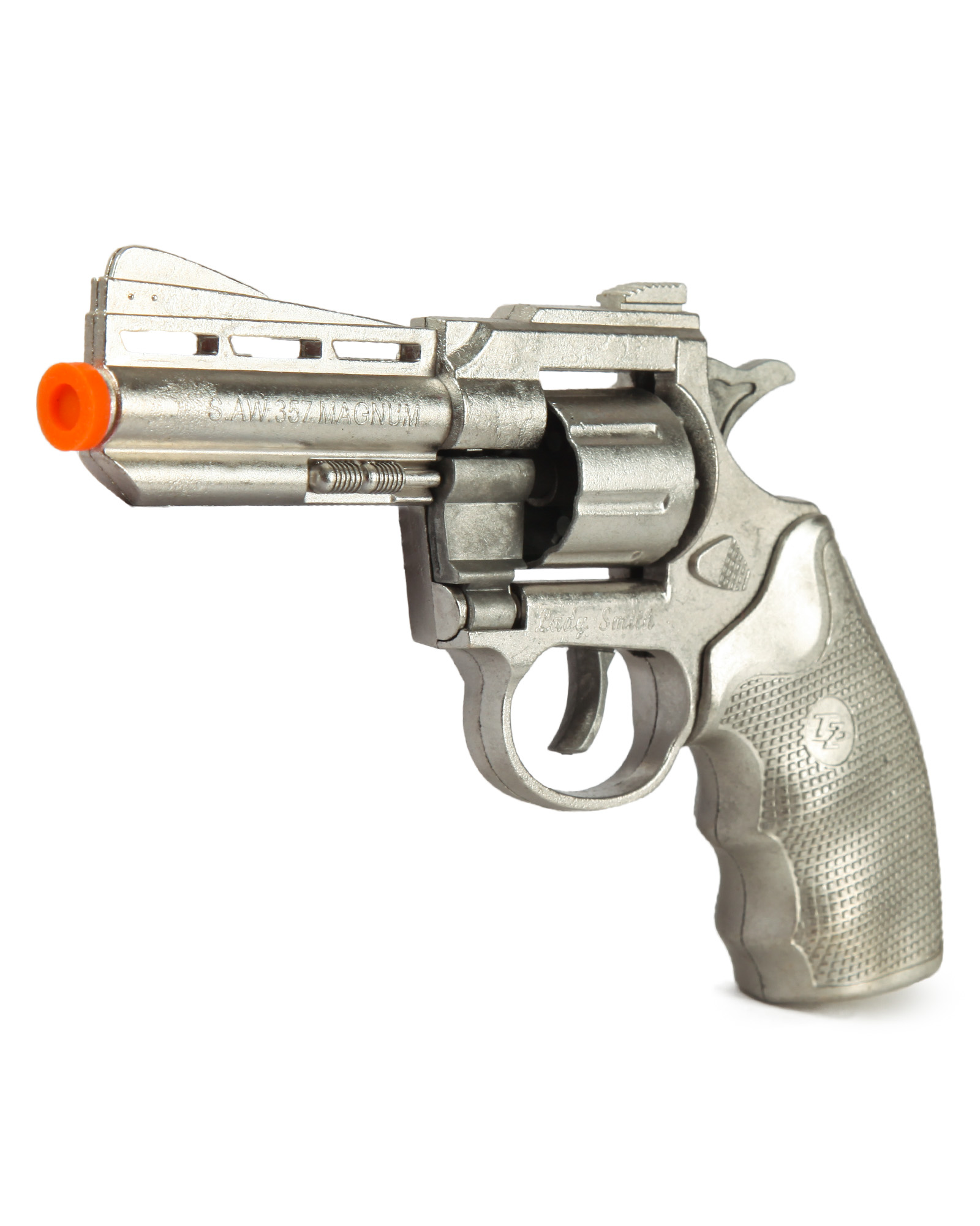 Изображение товара Игрушечный револьвер Global Bros 8 пистонов для активных игр