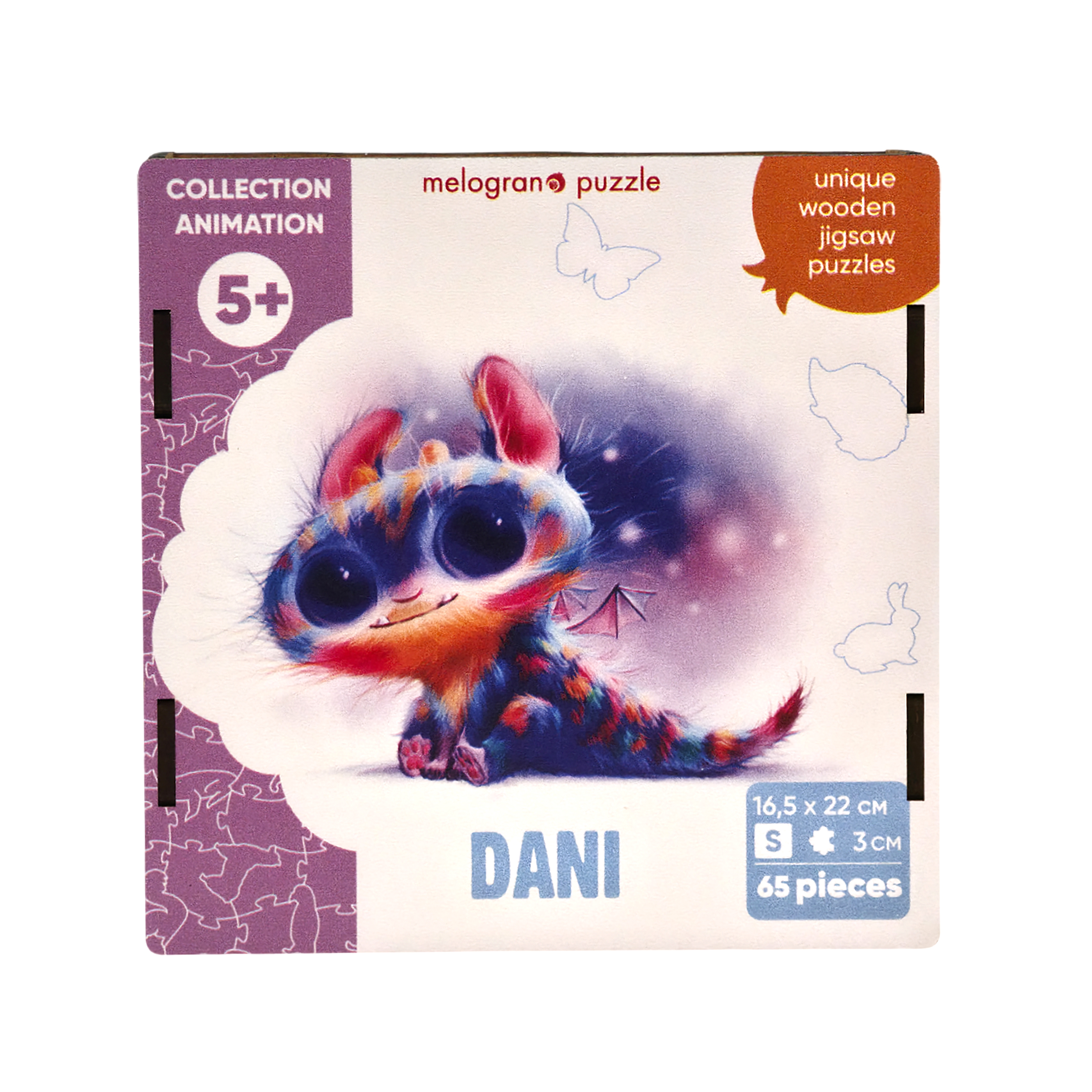 Пазл Melograno puzzle деревянный - фото 1