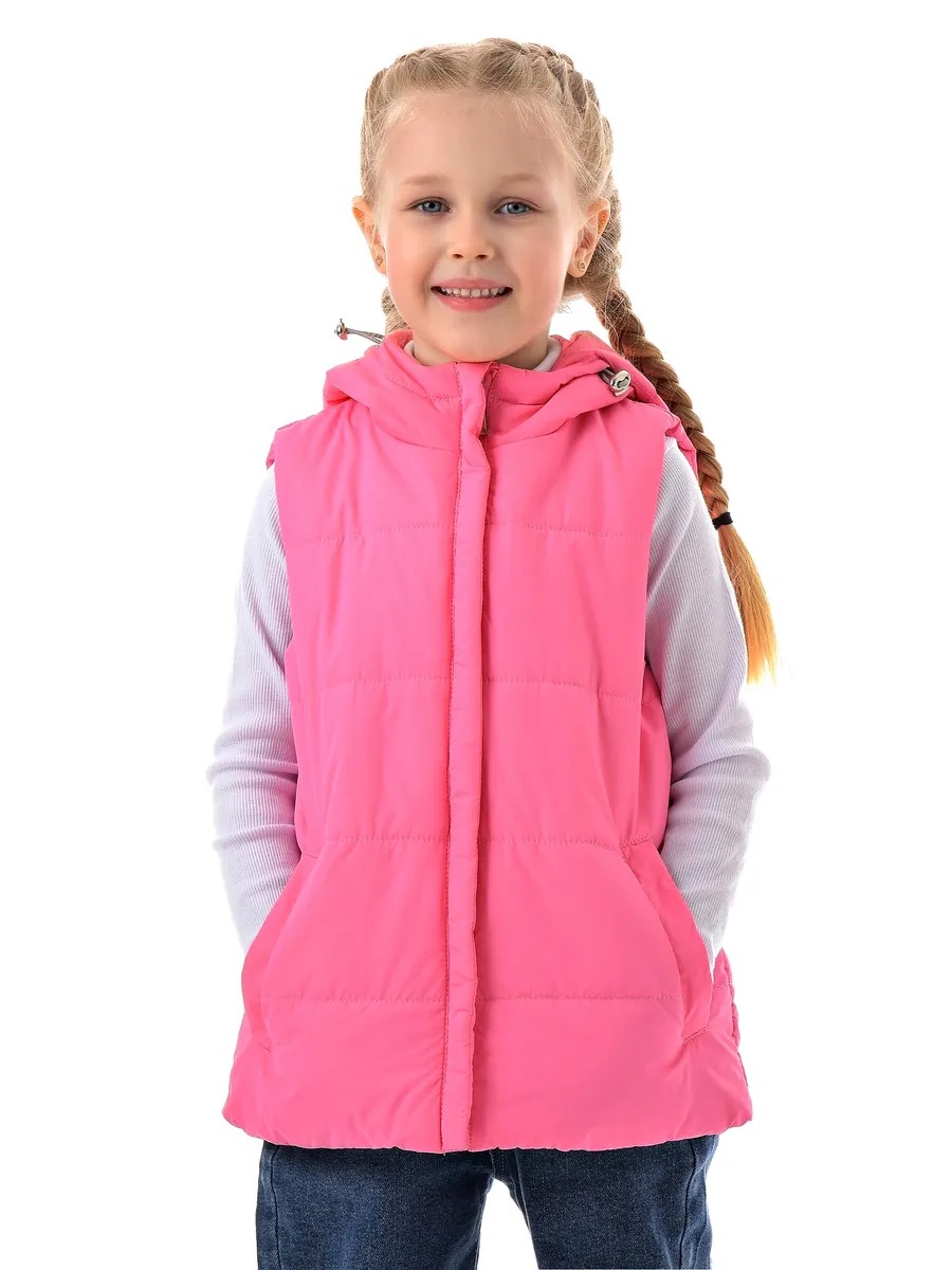 Жилет Rusland 925/розовый - фото 1