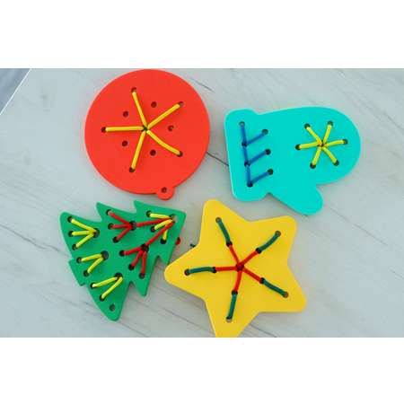 Игрушка ElBascoToys шнуровка Варежка