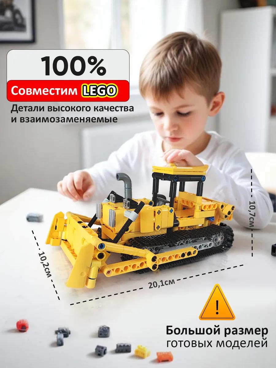 Конструктор LampStory Technic Строительная техника 367 дет. - фото 4