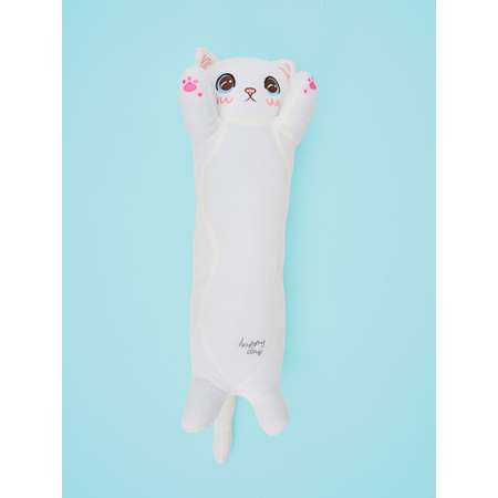 Игрушка Кот батон КупиКота белый 50 см