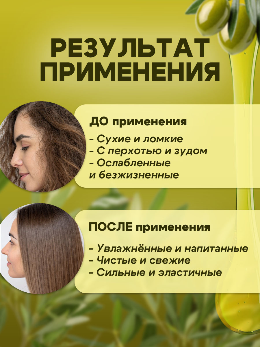 Шампунь GREENAURUM Оливка 60 мл - фото 6