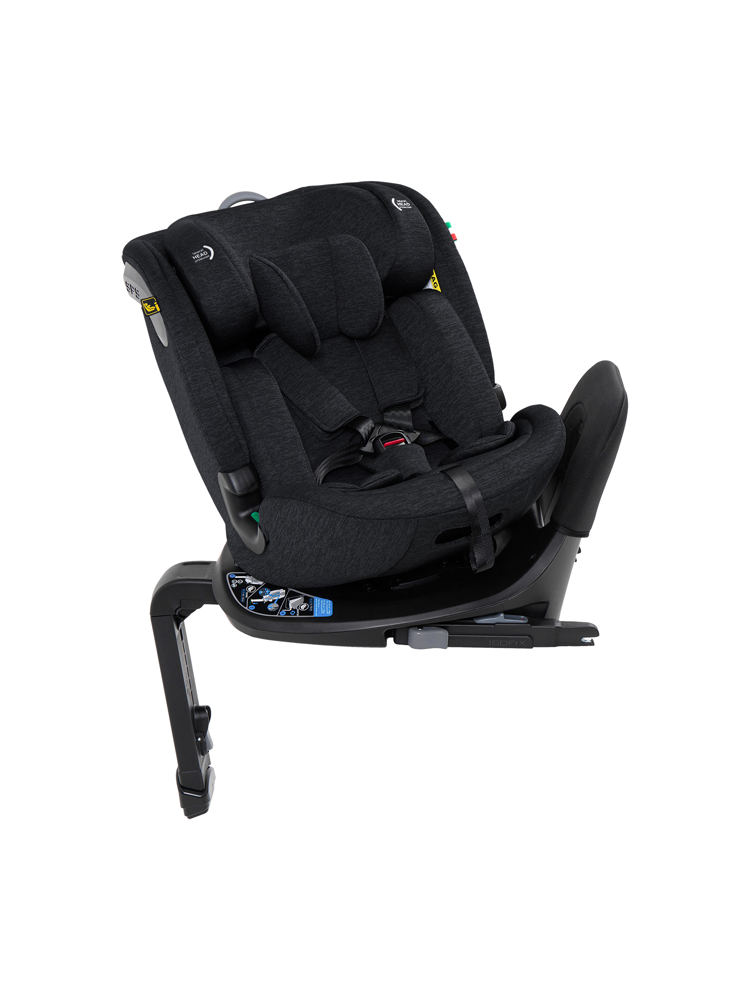 Автокресло Sweet Baby Voyager P12 Pro Black Isofix 0+/1/2/3 (0-36 кг) черный - фото 15
