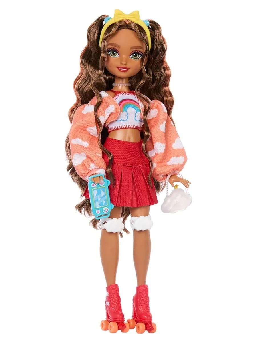 Кукла модельная Barbie Dream Besties Тереза на роликах высота 29 см JFX98 - фото 5