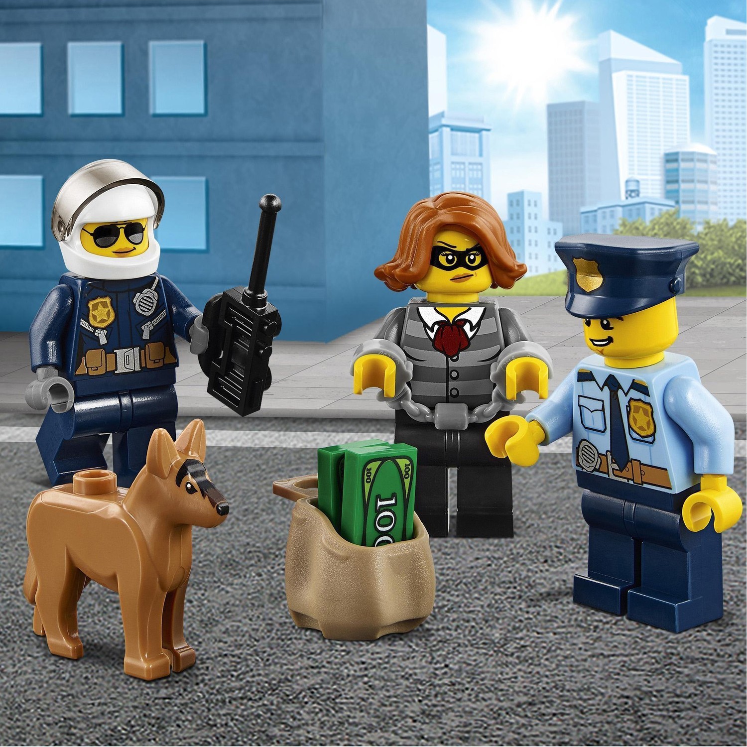 Конструктор LEGO City Police Командный центр блочный - фото 8
