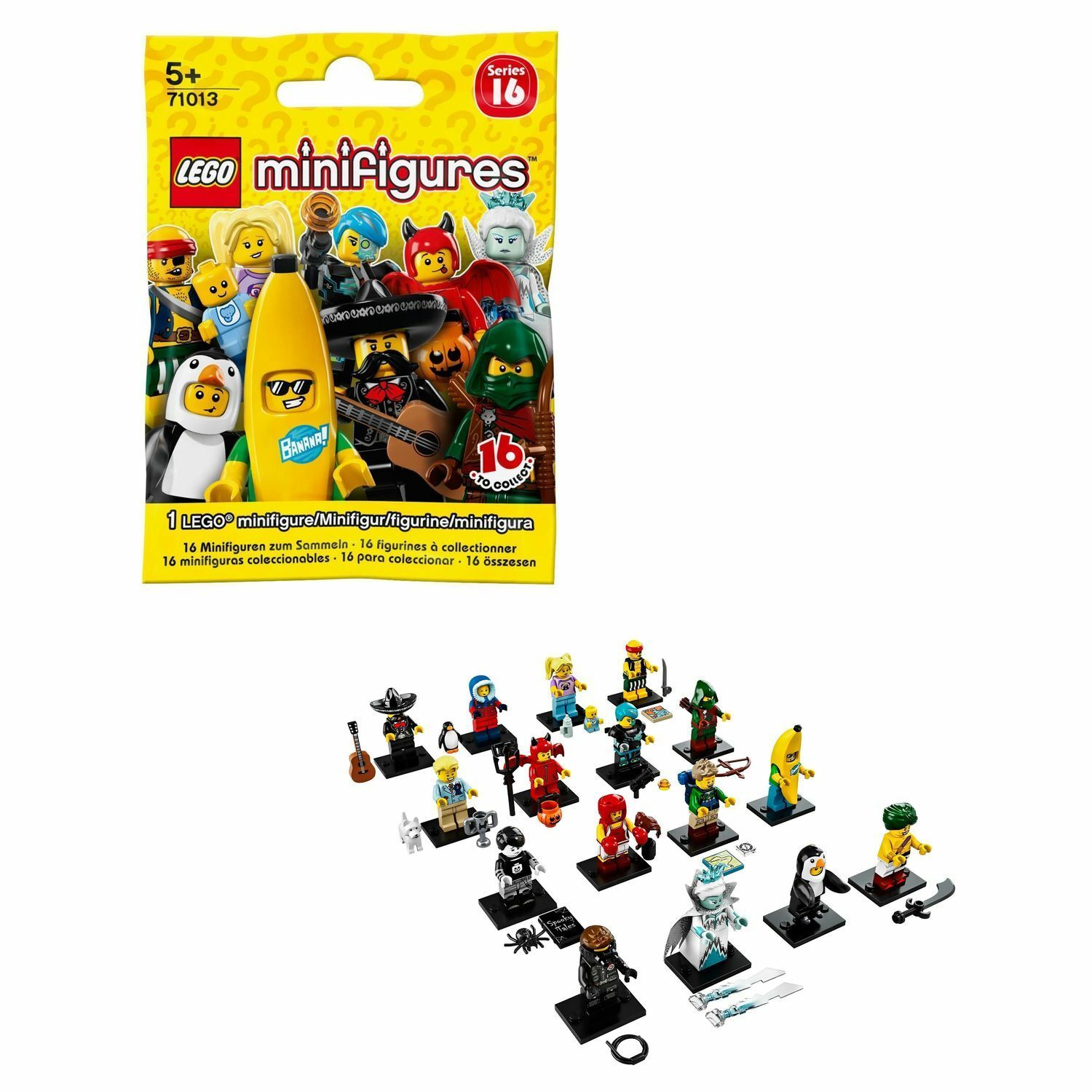 Конструктор LEGO Minifigures блочный - фото 1
